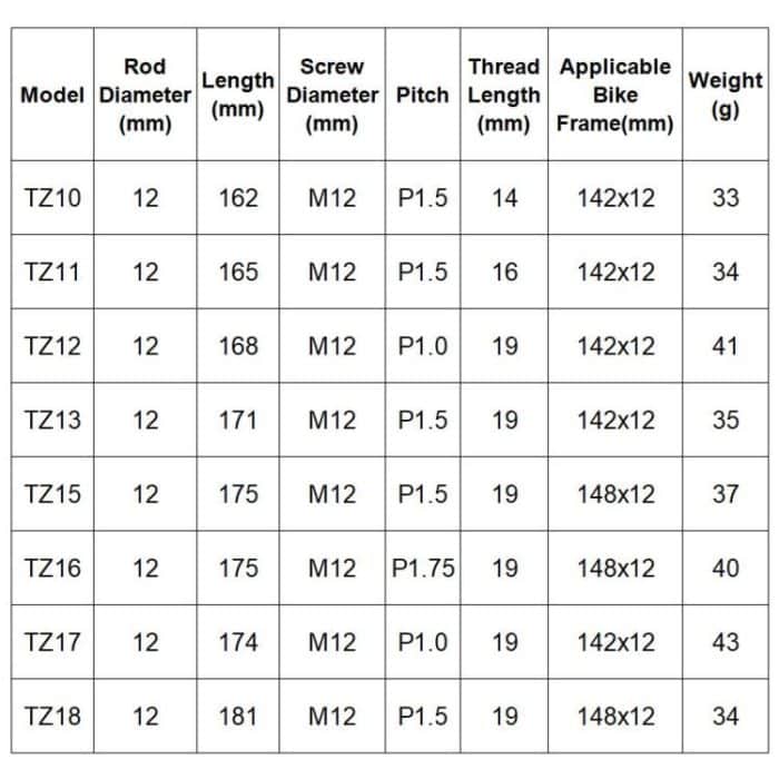 MTB Rennrad Rahmen Aluminium Schaufelachse, GUB TZ10, GUB TZ11, GUB TZ12, GUB TZ13, GUB TZ15, GUB TZ16, GUB TZ17, GUB TZ18 – Bild 8