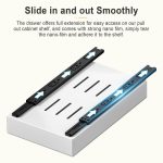 Ausziehbares, entleerbares Aufbewahrungsregal für Schüsseln, Schränke, Organizer, ausziehbare Schublade – Bild 6