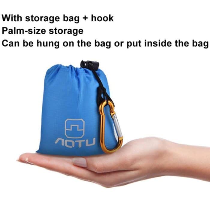 AOTU AT6238 153x143cm Ultradünne, feuchtigkeitsbeständige Strandmatte, faltbare, tragbare Picknickmatte – Bild 5