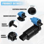 Für Vauxhall Corsa C / MK2 Auto Windschutzscheibe Washer Pumpe Wasser Spray Motor – Bild 5