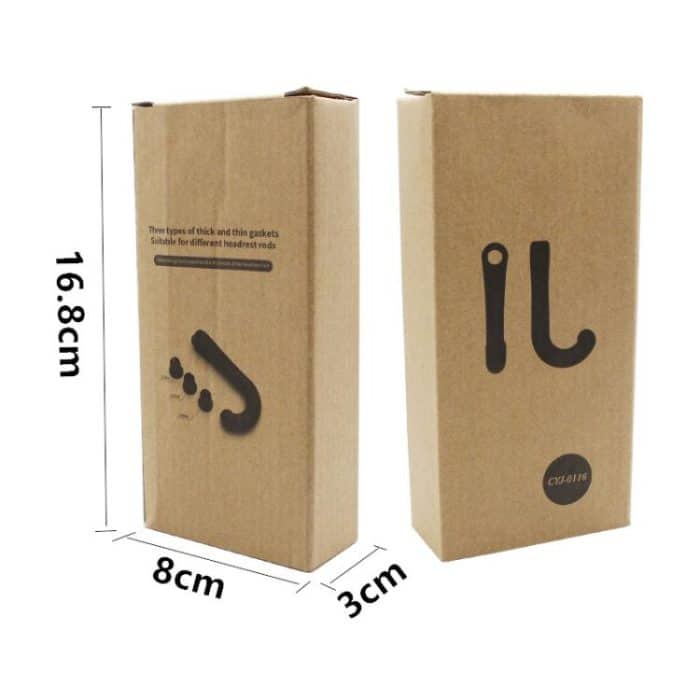 1 Paar versteckter Haken für die Rücksitze im Auto. – Bild 9