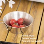 Tragbare faltbare Edelstahlschüssel mit Aufbewahrungstasche Campingbesteck-Set, AOTU AT6440 2pcs 500ml, AOTU AT6440 4pcs 300ml, AOTU AT6440 2pcs 300ml+2pcs 500ml, AOTU AT6440 4pcs 500ml – Bild 8