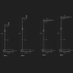 Xiaotian Haushalts-Standhalterung für versteckte Projektoren, 1.2m Pallet Model, 1.2m Bend Model, 1.6m Bend Model, 1.6m Pallet Model – Bild 3