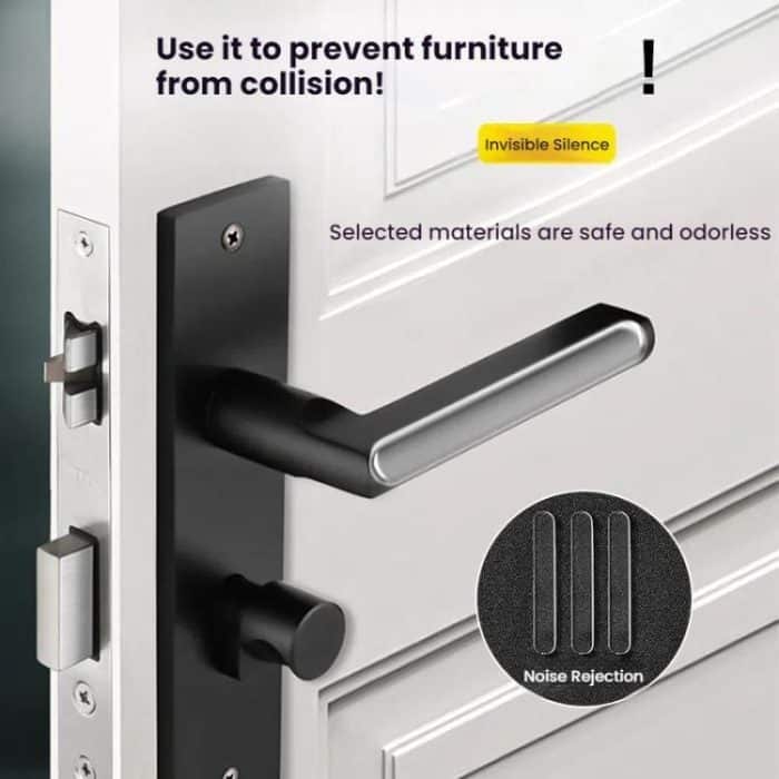 5 blätter/Pack Transparent Unsichtbare Anti-Kollision Streifen Selbst-Adhesive Pads Für Schränke Schreibtisch Ecken, 35 x 10mm, 63 x 10mm, 150 x 15mm – Bild 3