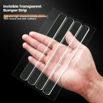 5 blätter/Pack Transparent Unsichtbare Anti-Kollision Streifen Selbst-Adhesive Pads Für Schränke Schreibtisch Ecken, 35 x 10mm, 63 x 10mm, 150 x 15mm – Bild 4