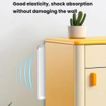 5 blätter/Pack Transparent Unsichtbare Anti-Kollision Streifen Selbst-Adhesive Pads Für Schränke Schreibtisch Ecken, 35 x 10mm, 63 x 10mm, 150 x 15mm – Bild 5