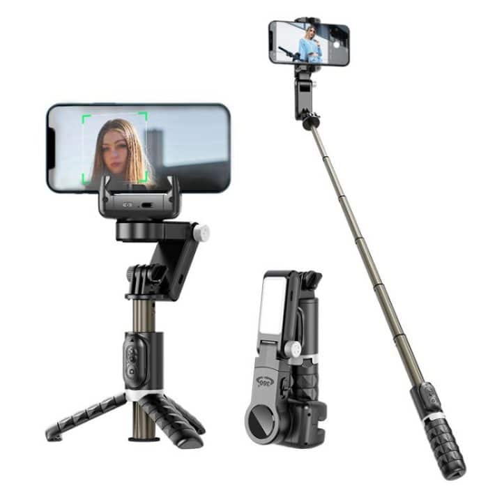 TBD0605626701A.jpg TokQi Q18 Desktop Drahtlose Fernbedienung Handheld Gimbal Stabilisator Füllen Licht Selfie Stick Stativ – Bild 1