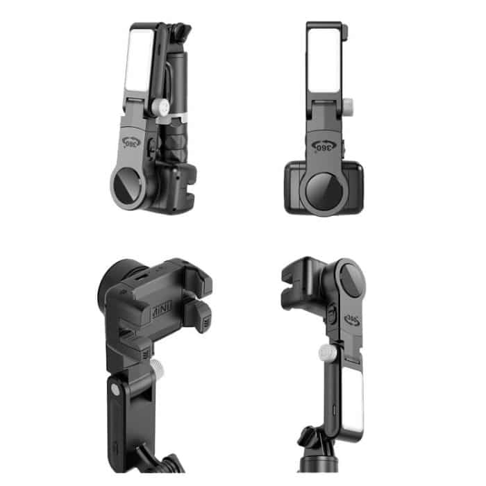 TokQi Q18 Desktop Drahtlose Fernbedienung Handheld Gimbal Stabilisator Füllen Licht Selfie Stick Stativ – Bild 2