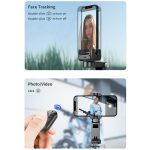 TokQi Q18 Desktop Drahtlose Fernbedienung Handheld Gimbal Stabilisator Füllen Licht Selfie Stick Stativ – Bild 11