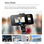 TokQi Q18 Desktop Drahtlose Fernbedienung Handheld Gimbal Stabilisator Füllen Licht Selfie Stick Stativ – Bild 12