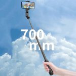 TokQi Q18 Desktop Drahtlose Fernbedienung Handheld Gimbal Stabilisator Füllen Licht Selfie Stick Stativ – Bild 13