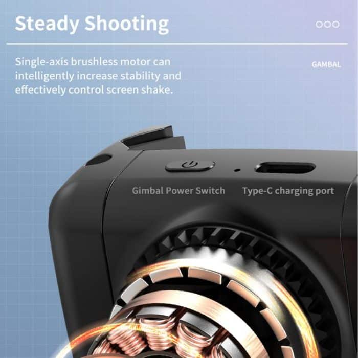 TokQi Q18 Desktop Drahtlose Fernbedienung Handheld Gimbal Stabilisator Füllen Licht Selfie Stick Stativ – Bild 6