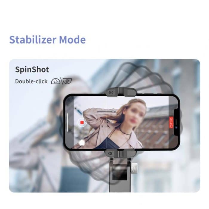 TokQi Q18 Desktop Drahtlose Fernbedienung Handheld Gimbal Stabilisator Füllen Licht Selfie Stick Stativ – Bild 9