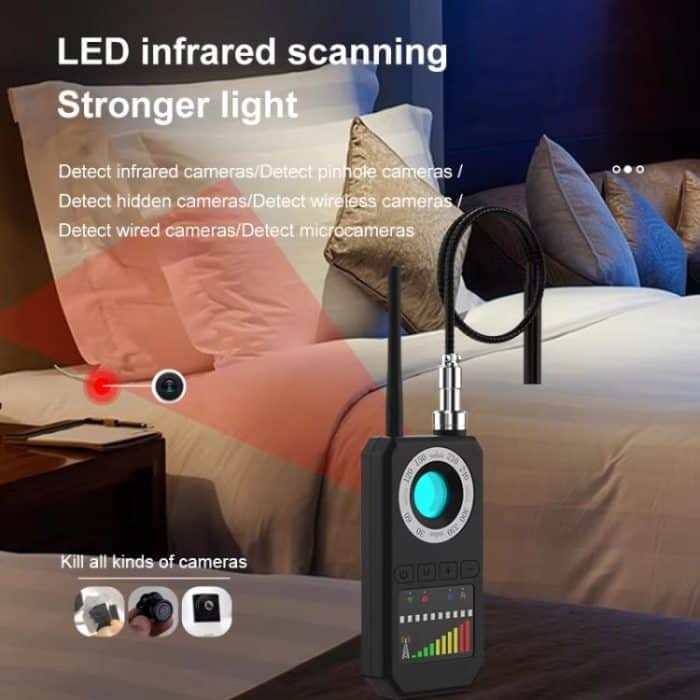 AK700 Anti-Überwachungs- und Abhördetektor GPS Hochempfindlicher drahtloser Signalscanner – Bild 3