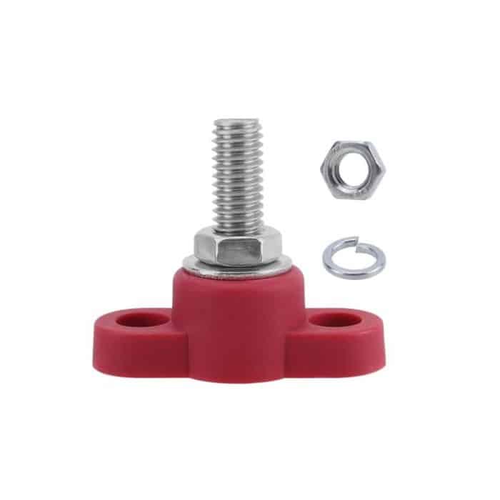 12 V RV Yacht M10 Einpolige Batterieklemme, Red, Black, Red Black Pair – Bild 7