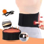 USB Elektrische Heizung Erwärmung Anti-kälte Taille Schutz Einstellbare Sport Unterstützung Wärme Pad Therapie Taille Gürtel, Uniform – Bild 2