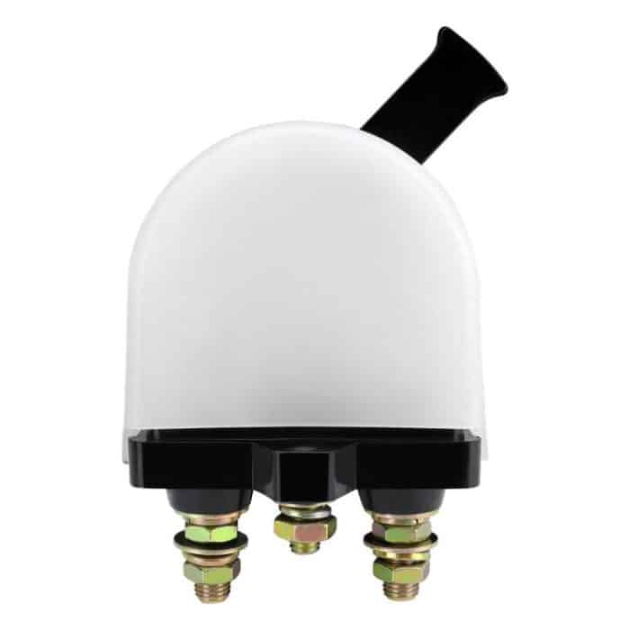 RV Yacht E-108 Batterie Hochstrom Aus Hauptschalter, White, Red – Bild 1