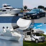 RV Yacht E-108 Batterie Hochstrom Aus Hauptschalter, White, Red – Bild 2