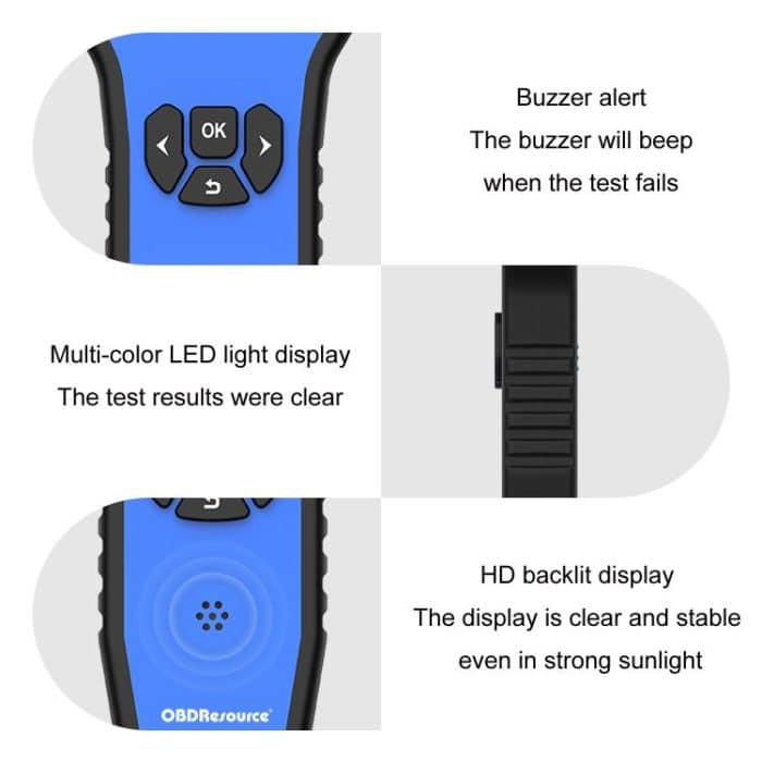 OBDResource 5V/12V Kfz-Kraftstoffeinspritzdüsen-Tester mit benutzerdefinierten Einstellungen und Doppelkopf – Bild 3