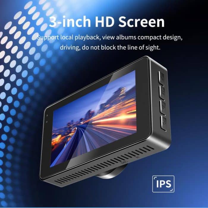 4K+1080P Fahrrekorder Dual Front- und Rückfahraufnahme WIFI Rückfahrkamera – Bild 4