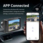 4K+1080P Fahrrekorder Dual Front- und Rückfahraufnahme WIFI Rückfahrkamera – Bild 6