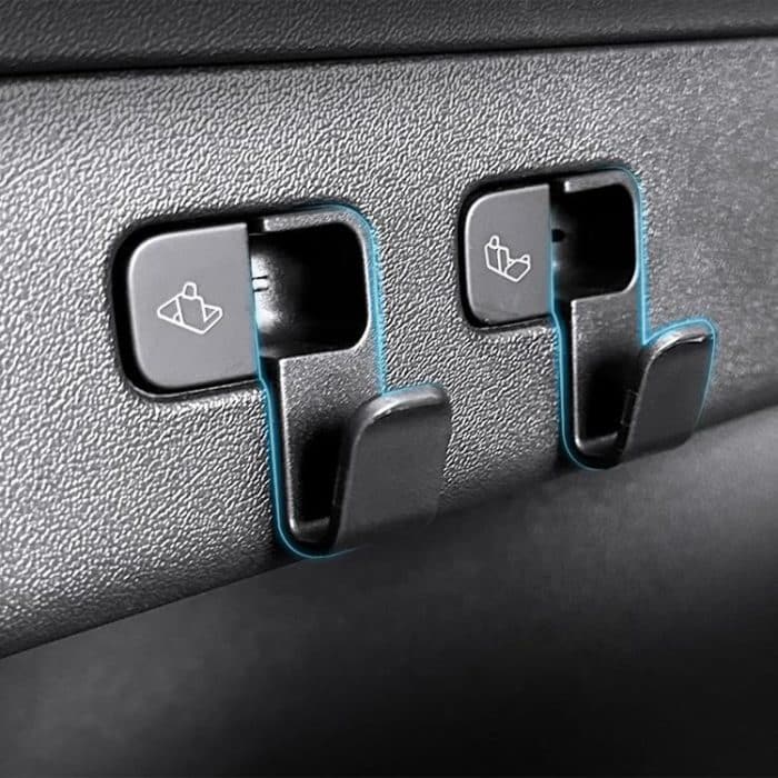 Für Tesla Modell Y Eingebetteter Kofferraumhaken Aufbewahrungshaken Autohaken Kfz-Innenausstattung – Bild 6