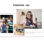 3 teile/schachtel Kinder Druck Kamera Foto Papier Foto Thermopapier Fotografien Kamera Film – Bild 6