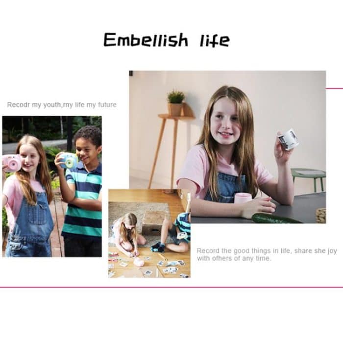 3 teile/schachtel Kinder Druck Kamera Foto Papier Foto Thermopapier Fotografien Kamera Film – Bild 6