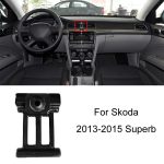 Für Skoda Auto Spezielle Handy-Navigation Halterung Basis, 13-15 Superb, 13-19 Octavia+Spaceback/Double Flash Outer Frame Arc Edge, 15-17 Fabia, 15-22 Octavia, 16-23 Superb, 17-21 Kodiaq/GT, 18-22 Koroc, 18-23 Kamiq...
