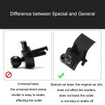 Für Cadillac Auto Spezielle Handy-Navigation Halterung Basis, 10-15 SRX, 13-19 ATS-L Sticky Type, 14-17 ATS, 14-22 XTS, 16-22 CT6, 16-23 XT5+XT6, 18-22 CT5, 18-23 XT4, 20-23 CT4, 22-23 LYRIQ – Bild 2