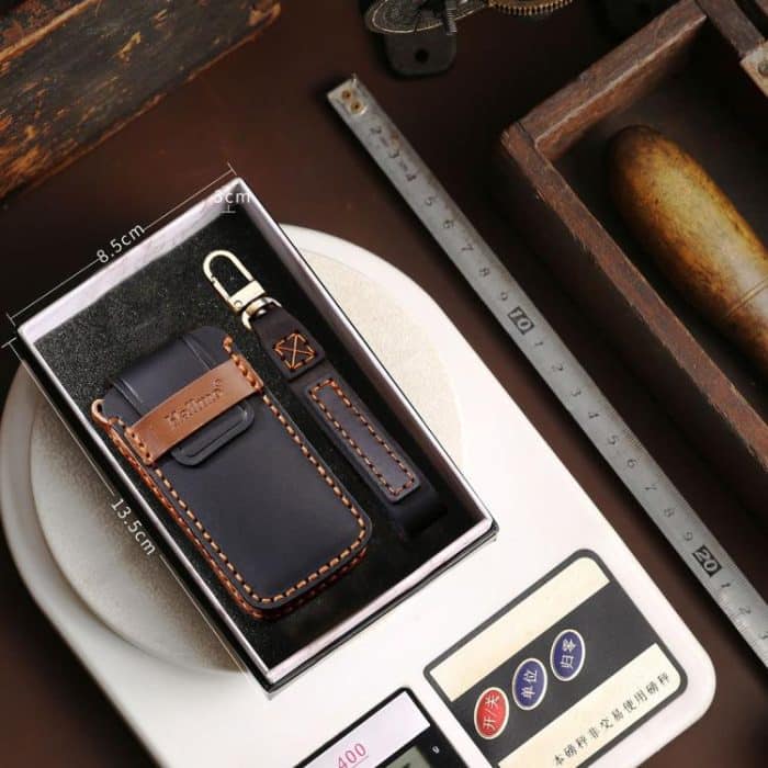 Hallmo Für Renault Autoschlüssel Schutzhülle Schlüssel Aufbewahrungstasche, C185 Blue, C185 Brown, C185 Black, C199 Brown, C199 Blue, C199 Black – Bild 5