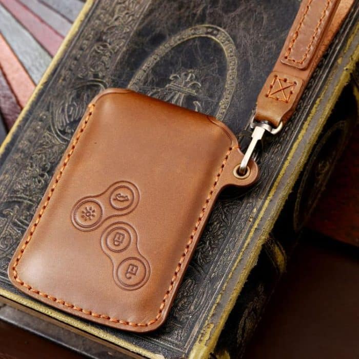 Hallmo Für Renault Autoschlüssel Schutzhülle Schlüssel Aufbewahrungstasche, C185 Blue, C185 Brown, C185 Black, C199 Brown, C199 Blue, C199 Black – Bild 6