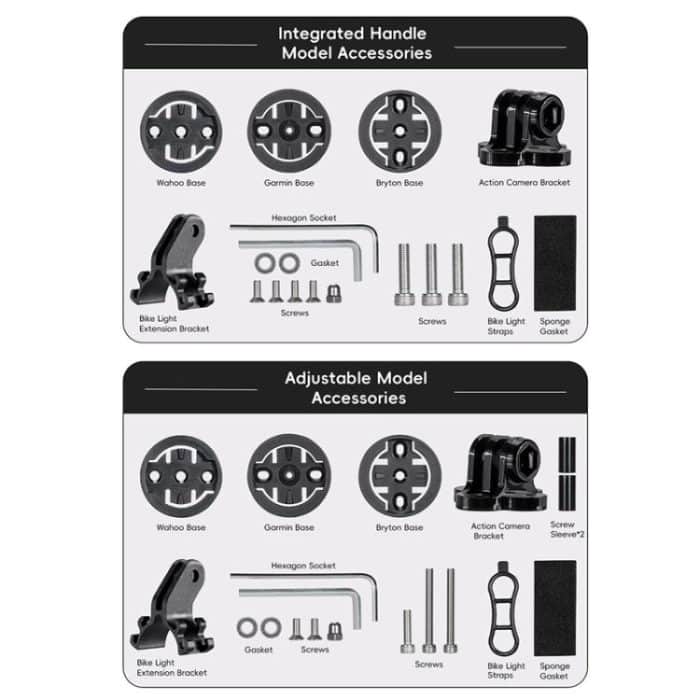 WEST BIKING Rennrad Radfahren Sport Kamera Meter Halter, One-piece 400, Adjustable Hollow 401 – Bild 3