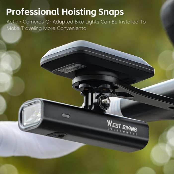 WEST BIKING Rennrad Radfahren Sport Kamera Meter Halter, One-piece 400, Adjustable Hollow 401 – Bild 6