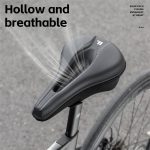 WEST BIKING Fahrradsitzbezug aus verdicktem Schwamm und PU-Leder, weicher Sitzkissenbezug – Bild 5