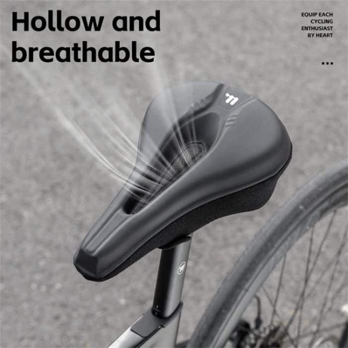 WEST BIKING Fahrradsitzbezug aus verdicktem Schwamm und PU-Leder, weicher Sitzkissenbezug – Bild 5