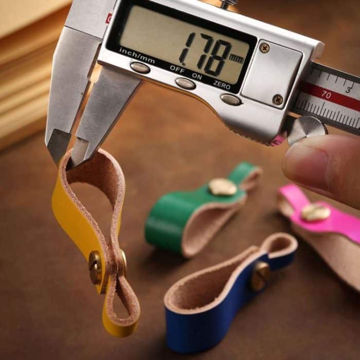 Hallmo Universal-Schlüsselanhänger aus Rindsleder, handgefertigt, Schlüsselband, Auto-Fernbedienungsanhänger – Bild 4