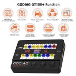 GODIAG GT100+ OBDII Breakout-Box Diagnoseanschlusstester ECU-Tischanschluss, UK-Stecker – Bild 4