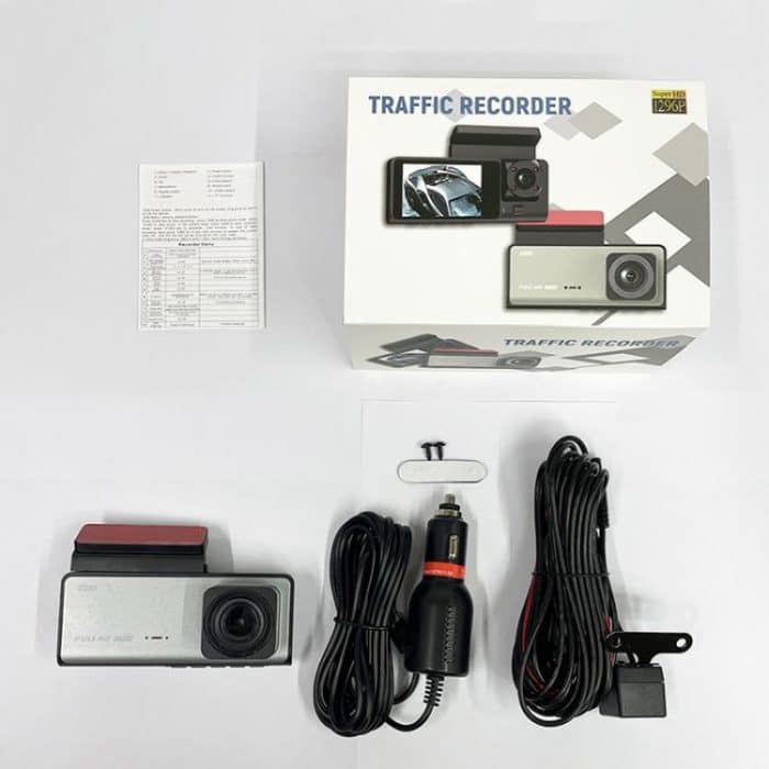 G71 HD 1080P Drei-Objektiv 2,0-Zoll Infrarot Nachtsicht Fahren Recorder, No WIFI, WIFI Connection – Bild 11