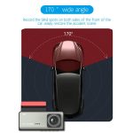 G71 HD 1080P Drei-Objektiv 2,0-Zoll Infrarot Nachtsicht Fahren Recorder, No WIFI, WIFI Connection – Bild 6