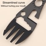 2 stücke 10 In 1 Outdoor Camping Picknick Multifunktionale Tragbare Gabel und Löffel – Bild 6