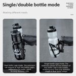 WEST BIKING Fahrrad Sattel Adapter Verlängerung Flaschenhalter – Bild 6