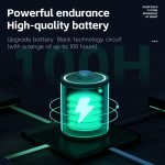 WEST BIKING Fahrrad Nacht Reiten Lange Ausdauer Warnung Bremse Rücklicht, Round Light Basic, Square Light Basic, Round Light Smart, Square Light Smart – Bild 6