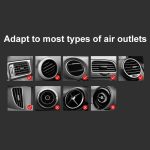 Auto-Klimaanlage Steckdose Anti-Shake rotierenden Navigation Handyhalter, ZS-008 – Bild 4