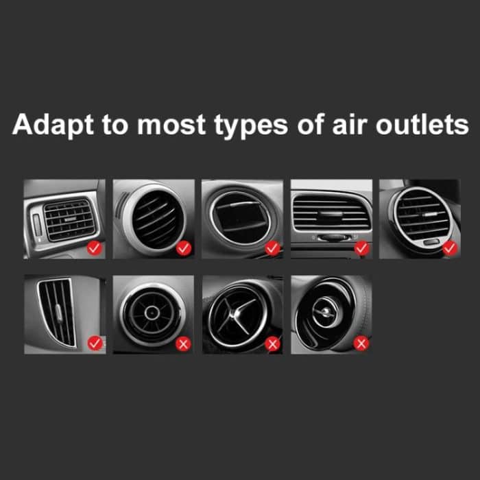 Auto-Klimaanlage Steckdose Anti-Shake rotierenden Navigation Handyhalter, ZS-008 – Bild 4
