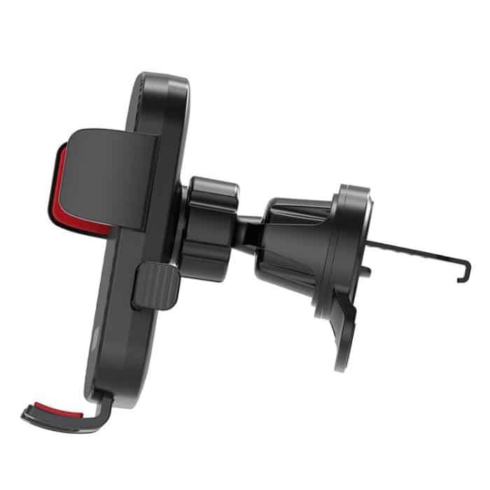 360-Grad-Drehung Auto Air Outlet Teleskop Haken Presse automatische Sperre Telefonhalter, ZS-118 – Bild 3