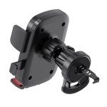 360-Grad-Drehung Auto Air Outlet Teleskop Haken Presse automatische Sperre Telefonhalter, ZS-118 – Bild 4