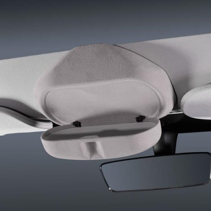 TBD0605670101.jpg Für Tesla Wildleder Leder Brille Aufbewahrungsbox, 2024 Model 3 Beige, 2024 Model 3 Black, Model Y Beige, Model Y Black, Model 3 Beige, Model 3 Black – Bild 1