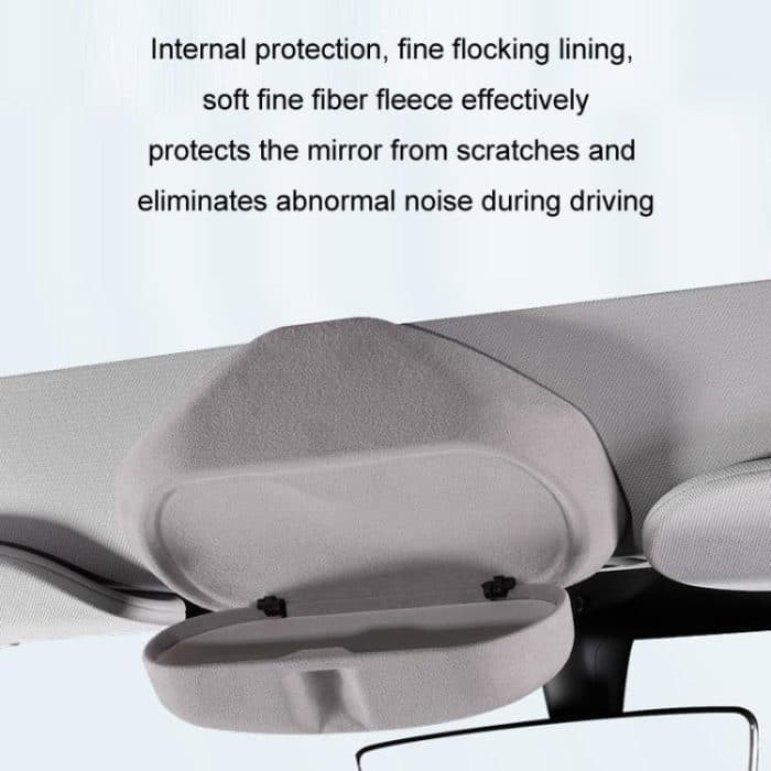 Für Tesla Wildleder Leder Brille Aufbewahrungsbox, 2024 Model 3 Beige, 2024 Model 3 Black, Model Y Beige, Model Y Black, Model 3 Beige, Model 3 Black – Bild 5