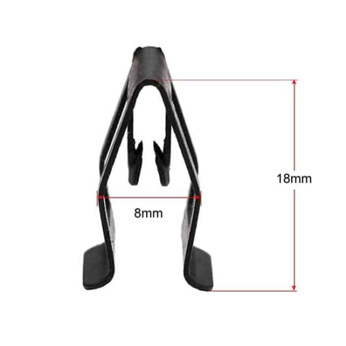 Universell einsetzbar für dekorative Metallklammern im Armaturenbrett, 10pcs / Pack – Bild 3